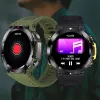 Управление AK45 Smart Watch Men Bt Call Call Axygen Monitor IP67.