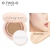 Creams O.TWO.O Air Cushion BB Cream 3 Colors Fuller Coverage Waterproof Longlasting Concealer Cushion Compact With Puff Face Makeup