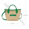 Luxurys handbag Sweet Handheld wallet Womens 2024 Bag Leisuresummer Bucket Minimalist Lightweight Crossbody Grass Vegetable Woven Basket Bags ZX28