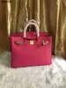 Platinum Handbag 2024 Network Red Lingge Chain's Lingge Chain Square Square Sedian Counte Cantlique Traddle 30cm متوسطة المصنوعة يدويًا من الجلد الأصلي