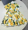 New baby skirt Gradient floral print Princess dress Size 110-160 CM kids designer clothes summer high quality girls partydress 24April