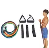 11 sztuk/zestaw opasów oporowych Expander Pu Rope Fitness Gym Rubber Crossfit Lateksowe rurki pedały treningowe trening nadwozia 2011097778916