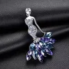 Temperamentbroche vrouwelijke accessoires Volledige strass fashion broche pin broche 10 stcs/lot.