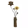 Вазы Bonsai Vintage Natural Dry Wood Flower Lotus Air Disced Coremer с украшениями в китайском стиле для гостиной домашней декор