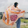 90x180cm Twill Cotton Pareo Beach CoverUp Large Dress Bikini Bathing Coup-up Up Sarong Wrap Scarf 240416