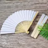 50/30 PCs personalisieren handgemalbte faltbare Papierlüfter tragbare Party-Hochzeitsbedarf Hand Dance Fan Geschenk Chinesische Dekoration 240419