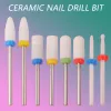 Bits 19pcs Nail Drill Bits Sets 3/32 Inch Cuticle Electric Nail File And Ceramic Acrylic Gel Nail Bit Kit Acrylic Nail Art Tools