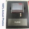 Conjuntos 2 in1 Original para Nubia Red Magic 6 Pro 120 Watt carregador USB Dual Typec PD Fast Charger Wall Charger Adaptador 6A Cabo USBC