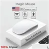 Мыши для беспроводного Bluetooth Touch Magic Mouse Mouse Pro Laptop Tabt PC Gaming Ergonomico 231117 Drop Delivery Computer