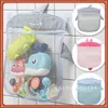 Sacs de rangement sac en mesh pour bébé toys toys kid panier filet carton animal formes imperméable en tissu sable plage