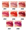 Makeup Press On Lipstick and Lip Luster Mirror Gloss Lip Glaze wygładza krem ​​nawilżający długotrwały pożywny, łatwy w nosze 8 kolorów kosmetyki maquillage pomadki odcień