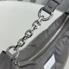 Top -Qualität Glam Slam Hobo 3 Größe Umhängetasche Luxusdesigner gesteppt echtes Leder -Crossbody -Tasche Weiche Metallhardware Handtasche Frauen Reißverschluss Messenger Tasche
