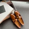 Buty zwykłe Spring Women Pumps Split Skóra do kwadratowego palca Chunky Low Mary Janes Brown Zaptos de Majer