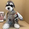 Hundebekleidung Modekleidung Winter Herbst Wolle Fadou Schnauzer Bären Teddy Chaidog Haustier Haar verdickte Jacke Mantel