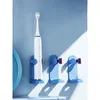 Justerbar tandborstehållare Electric Tooth Brush Base Silicone Non-Slip Wall Mount Brush Body Rack Adapt 99%