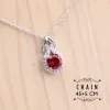 Bracelets 925 Silver Jewelry Sets Bridal Women Natural Purple Zircon Earrings Ring Bracelets Pendant Wedding Necklace Set