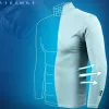 Skjortor PGM Herrarna Sun Protection Golf Shirt Underwear Long Sleeve Cooling Ice Silk Tshirts Antiuv Soft Apparel For Men YF202