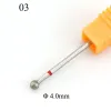 Биты 1pc Diamond Nail Nail Drill Шарт -ротационный бит -бит элегантный фрезерный резак