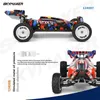 Auto elettrica/RC Wltoys 124007 124008 V8 1 12 Brushless RC Car 75 km/h in metallo ad alta velocità 4wd Drive Off-road 2.4G 124016 124017 1/12 giocattoli per auto RC T240422