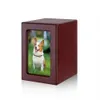 木製のペット犬猫urn po cinerary memorial box urnen voor menselijk as Cat Memorial 240424