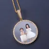 Hip Hop Plus 68cm Round INS Hot Selling Commemorative Photo DIY Pendant Necklace