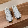 Chanells Silver Horn King Sports Sports para mujeres Altura espesa Solar Arañas zapatos casuales para mujeres Xiang abuela Mole de malla Mesh Zapatos Padre para Wome
