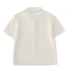 Женская футболка Bebobsons Женские хлопчатобумажные шипки лето сладкая белая укороченная футболка с коротким рукавом тонкие женские топы