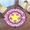 Ковер мультфильм сакура круглый ковер магический ковер коврик коврик розовый ковров