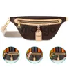 Cross body bumbag taille tassen fanny pack reliëf bloemontwerpers tas lederen luxe mode schoudertas serienummer datum code stofzak