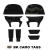 Accessoires FMA Tactical AMP Headset Stickers Set Araproping Skin Decorative Stickers
