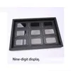 Jewelry Boxes New Arrival Display Box For Gemstone Of Leather Diamond Square Clear Plastic Loose Stone Gem Drop Delivery Dhamf