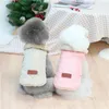 Roupas de vestuário de cachorro Pet favorito de moda clássica algodão adorável e confortável para cães pequenos cães animais de estimação