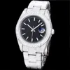 다이아몬드 시계 남자 41mm 럭셔리 시계 사파이어 자동 기계식 운동 레이블리안은 고품질 다이아몬드 브레이슬릿 디자이너 손목 시계 Montre de Luxe