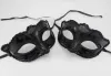 Party Masks Women Girls Sexy Black Lace Edge Venetian Masquerade Hallowmas Mask Masquerade Masks With Shining Glitter Mask Dance Party Mask 2024424