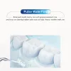 Irrigatoren Wasser Zahnslosser mit 5 multifunktionalen Spitzen 10 Wasserdrücke Zahnwasserzähne Reiniger Zähne sauberer