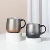 Mugs Gradient Mug Vacuum Cup Men's And Women's 304 Stainless Steel Coffee Portable Tea Brewing Pot With Handle Lid