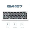 GMK67 65% Dichtung Bluetooth 24G Wireless Swappable Customized Mechanical Keyboard Kit RGB Rückbeleuchtung 240419