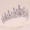 Set Brud Crown Set 3 -delar Artificial Crystal Sweet Birthday Set