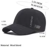 Berets Mężczyzn Women Baseball Cap Liter Drukuj Dad Tad Hat Regulowany hip -hop Winter Big Head Wool Feel Finer Trucker