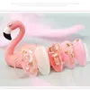 Nya 1st Flamingo False Nail Tips Practice Holder Training Display STAND SHOWS HOLP MANICURE NAIL ARTIE TOOLS FOTO PROPS "Flamingo