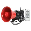 Siren 15 Key Remote Mp3 Siren Hoorn voor auto's 433MHz Remote Control Horn Speaker met ingebouwde mp3 -speler voor stem die in het openbaar aankondigt