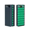 Accessories 8*18650 Battery Holder 2 USB Port DIY Welding Free Power Bank Box Phone Charger Shell Charging Box Storage Case Without Battery