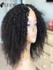 Peruca de renda brasileira afro kinky curly u parte peruca remy cabelos humanos para mulheres 180 bob41271101485784