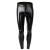 Broek yufida heren pu lederen legging skinny zakje bak strakke erotische verleiding broek clubkleding stretchy rekbare casual sexy legging