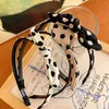 Hair Accessories New Children Cute Polka Dot Knotted Bow Hairbands Girls Lovely Toothed Hair Hoop Headbands Kids Headwears Hair Accessories