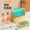Bolsas de lancheira de bolsa térmica para trabalho de piquenique para piqueniques Bolsa refrigerador portátil Backer Backpack de comida