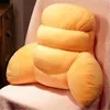 Almohada espesada sólida silla sofá mujer embarazada soporte cintura almohadillas de retroceso