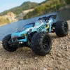 Voitures hors route des camions de contrôle boys jouets avec lumières LED All Terrain RC Car 4wd 70 km / h Télécommande Car Crive sans pinceau Drift pour les enfants