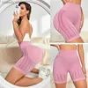 Women's Shorts Sexy Hollow Out Women Seamss High Waist Hip Liftting Skinny Fashion Gym Trainning Elastic Fitness Pants H240424