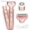 Epilator 2 In 1 professionele vrouwen epilator elektrische scheermeshaarverwijdering pijnloze gezicht scheerschoenscheerbikini schaamhaar trimmer huisgebruik machine D240424